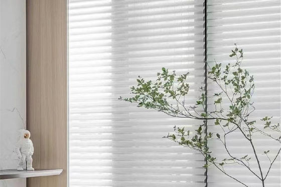 Las cortinas del La de Shangri del apagón del poliéster impermeabilizan control de cadena manual