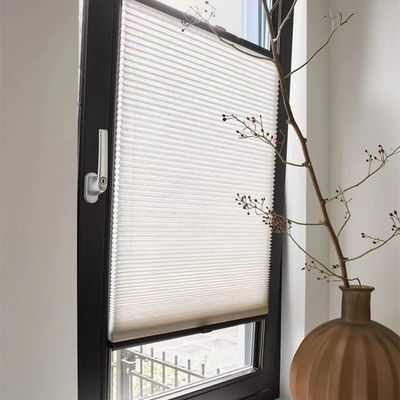 Sombra de ventana motorizada del panal, persianas celulares automáticas inalámbricas de Bottom Up