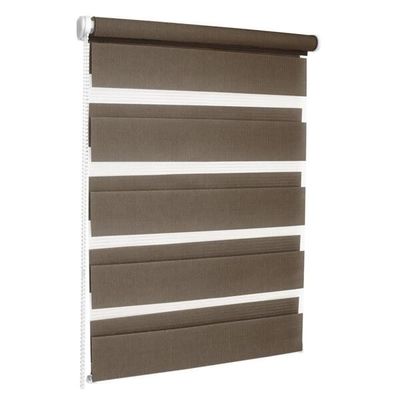 Persianas de rodillo de la cebra del cuarto de baño que ninguna prenda impermeable del apagón de la cocina del retrete del cuarto de baño del sacador tira abajo de persianas