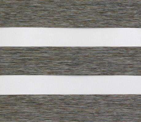 El tirón ciego de la prenda impermeable del apagón de la cortina de la cebra del color de la pendiente gotea las cortinas manuales del tirón