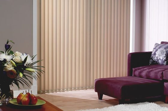 el sombrear vertical francés de la tira de la división de vidrio de la ventana de las persianas de las cortinas de la oficina de los 240cm de la sombrilla del balcón vertical de la protección solar