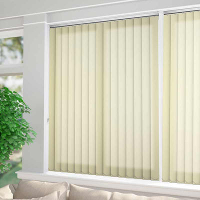 Apagón de las cortinas de la decoración medio de ventana del balcón eléctrico inteligente vertical nórdico de las persianas