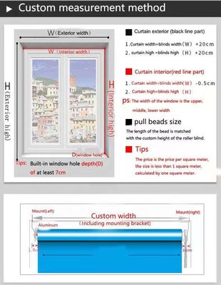 Ventanas para ventanas venecianas: reducción de rayos UV, eficiencia energética, longitud ajustable