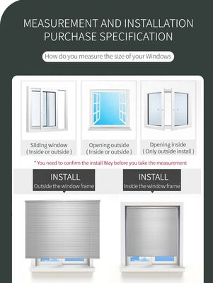 Ventanas de aluminio veneciano para privacidad media y gestión de la luz